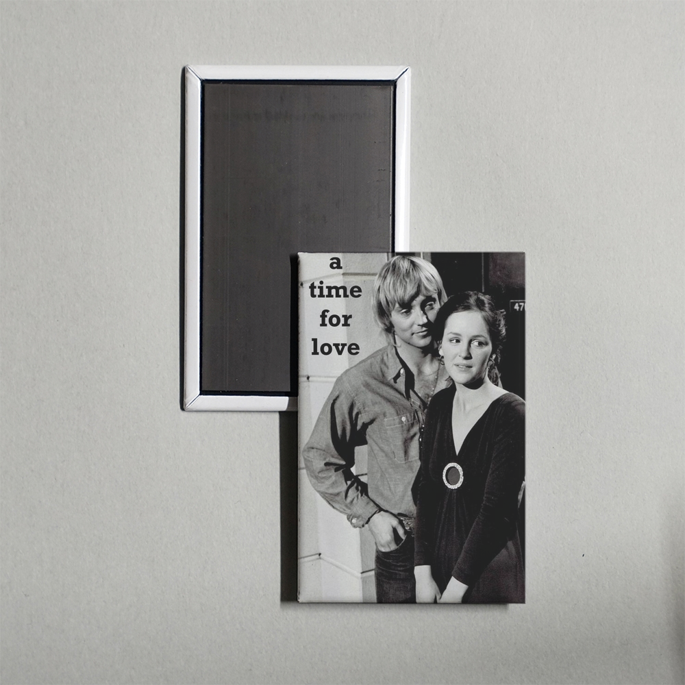 A Time For Love Mini Movie Fridge Magnet