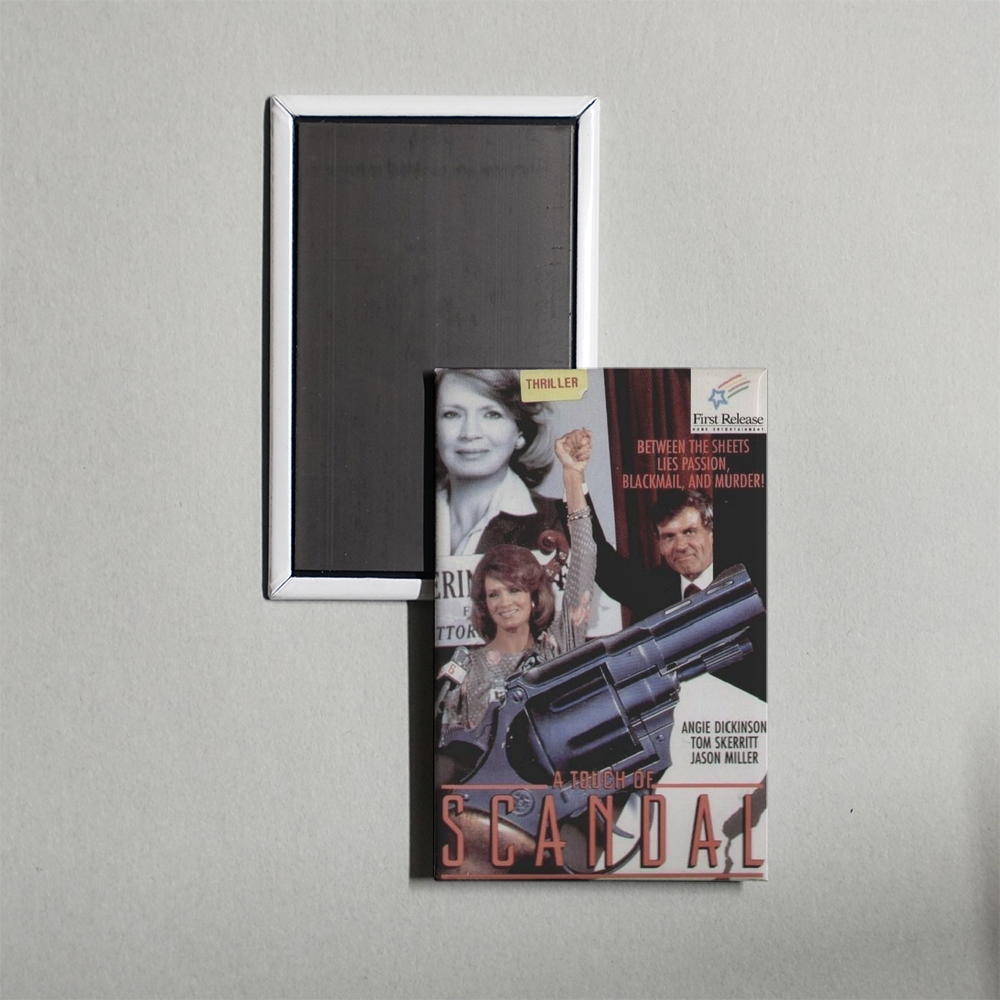 A Touch of Scandal Mini Movie Fridge Magnet