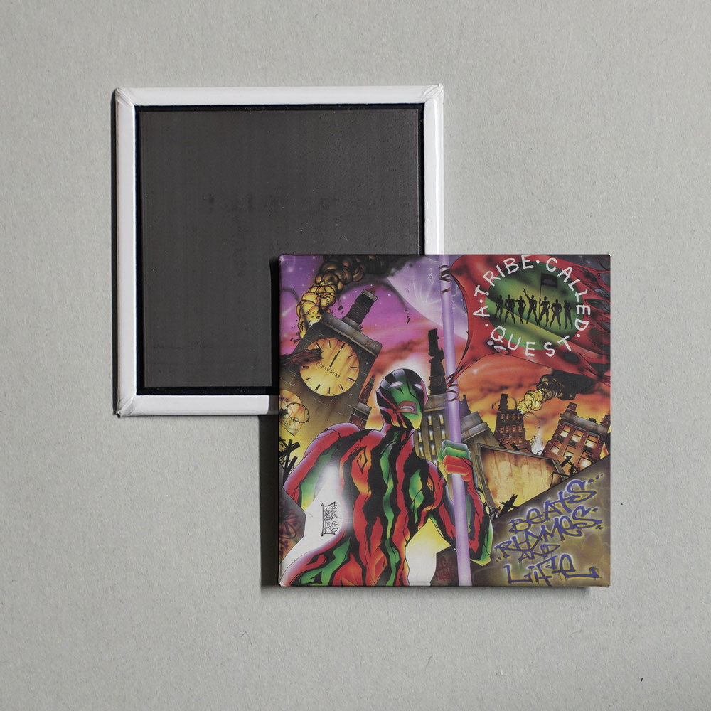A Tribe Called Quest - Beats, Rhymes & Life Album Cover Fridge Magnet