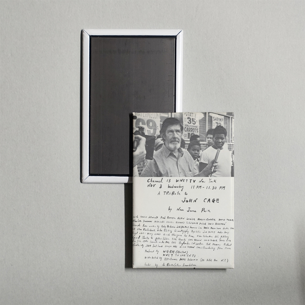 A Tribute to John Cage Mini Movie Fridge Magnet
