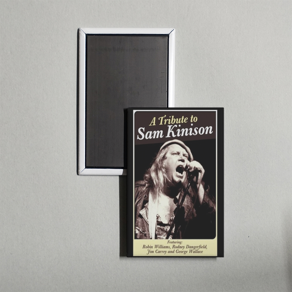 A Tribute to Sam Kinison Mini Movie Fridge Magnet