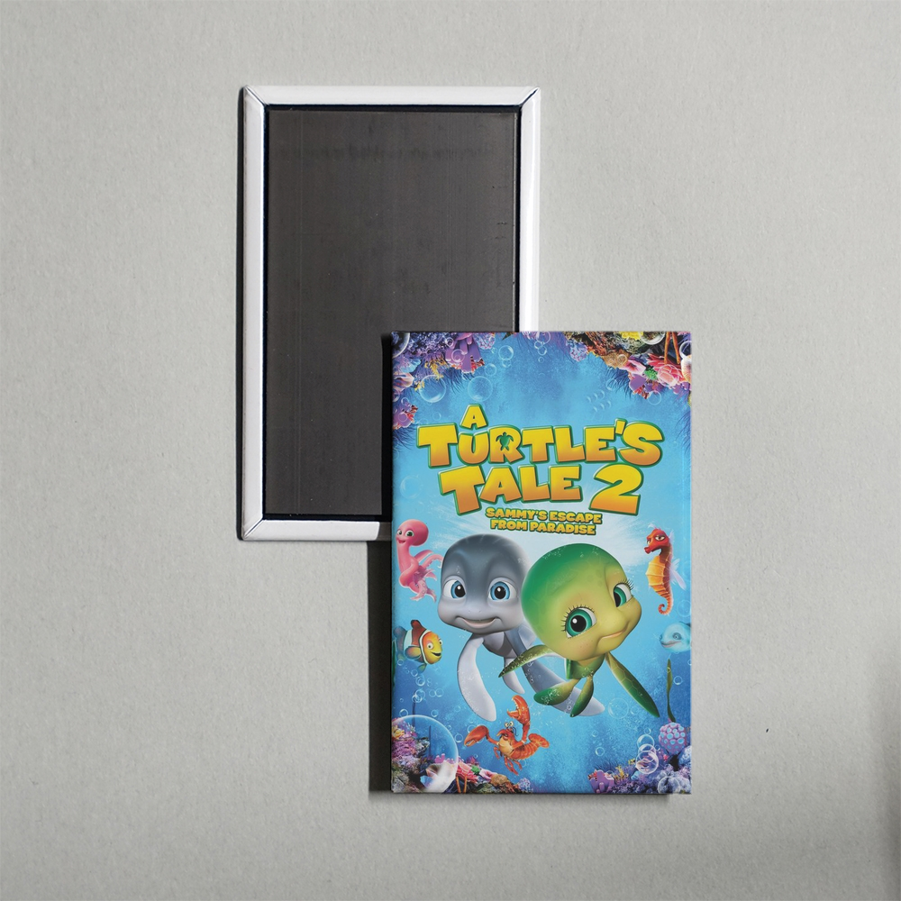 A Turtle's Tale 2 Sammy's Escape from Paradise Mini Movie Fridge Magnet
