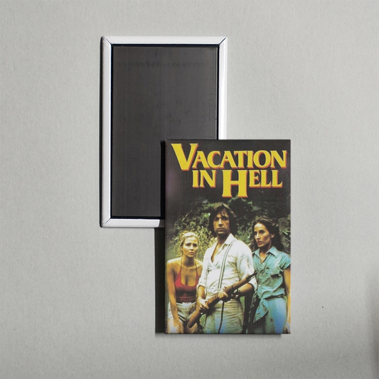 A Vacation in Hell Mini Movie Fridge Magnet