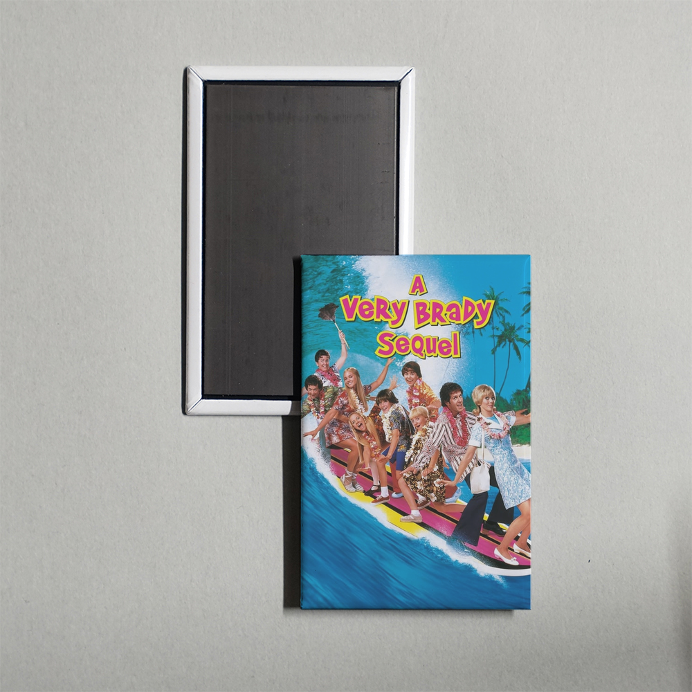A Very Brady Sequel Mini Movie Fridge Magnet