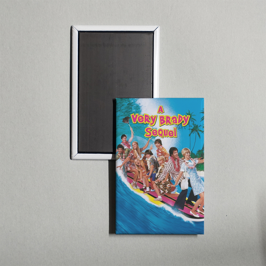 A Very Brady Sequel Mini Movie Fridge Magnet