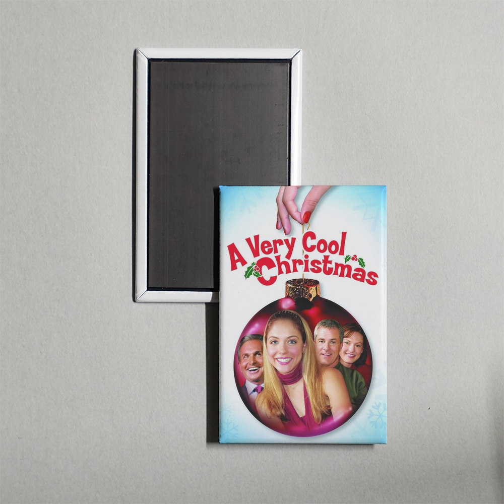 A Very Cool Christmas Mini Movie Fridge Magnet
