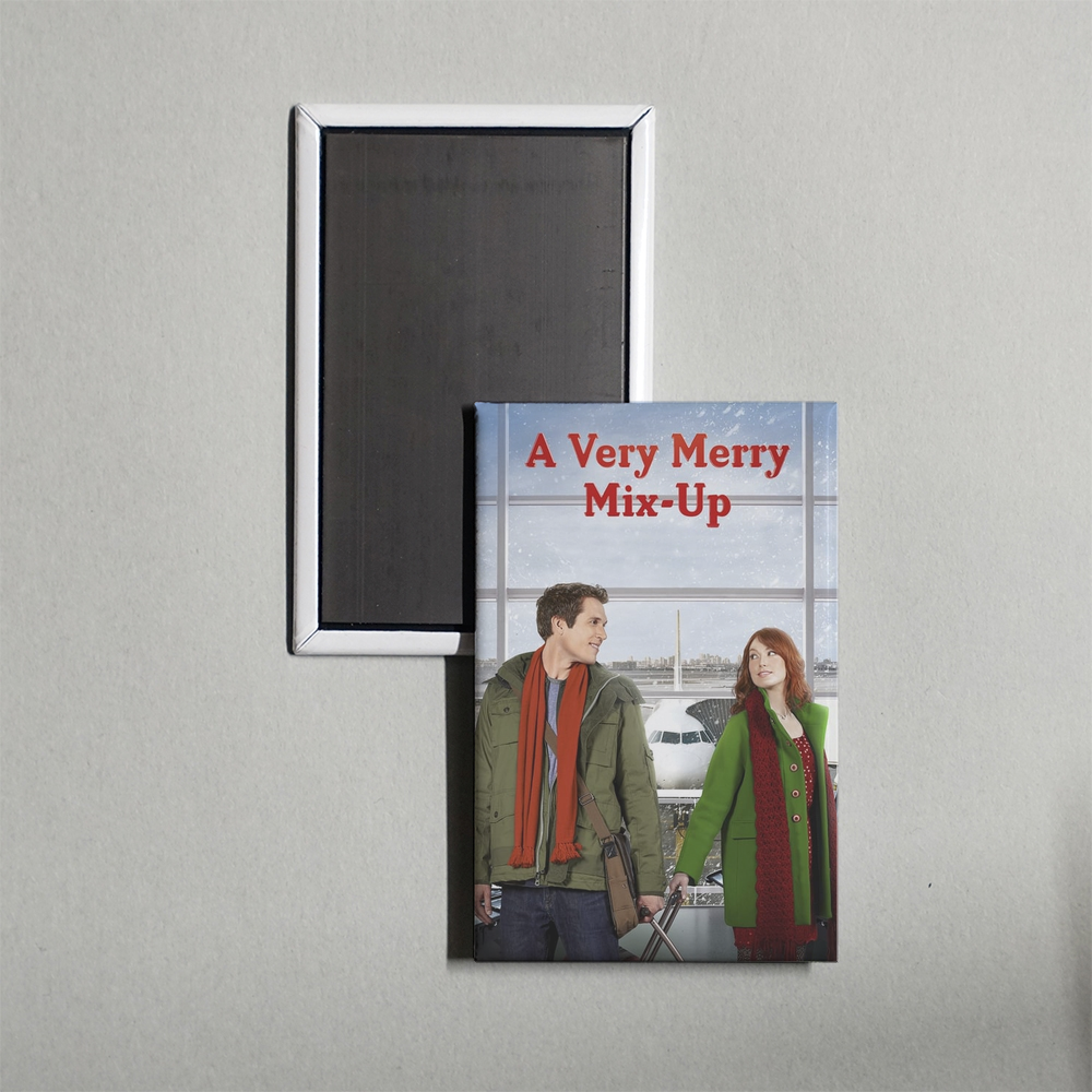 A Very Merry Mix-Up Mini Movie Fridge Magnet