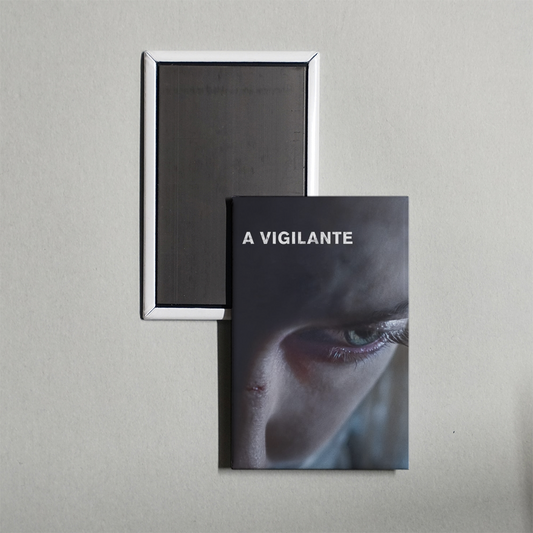 A Vigilante Mini Movie Fridge Magnet