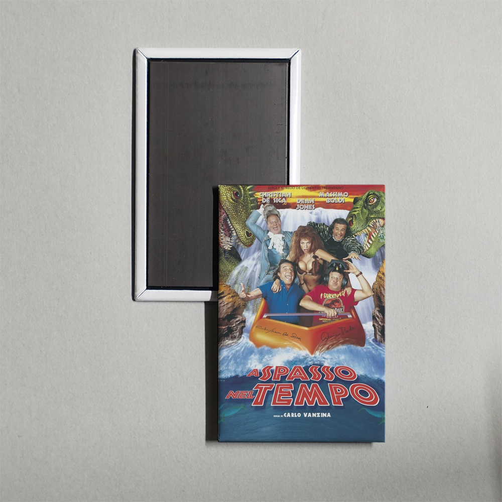 A Walk in Time Mini Movie Fridge Magnet