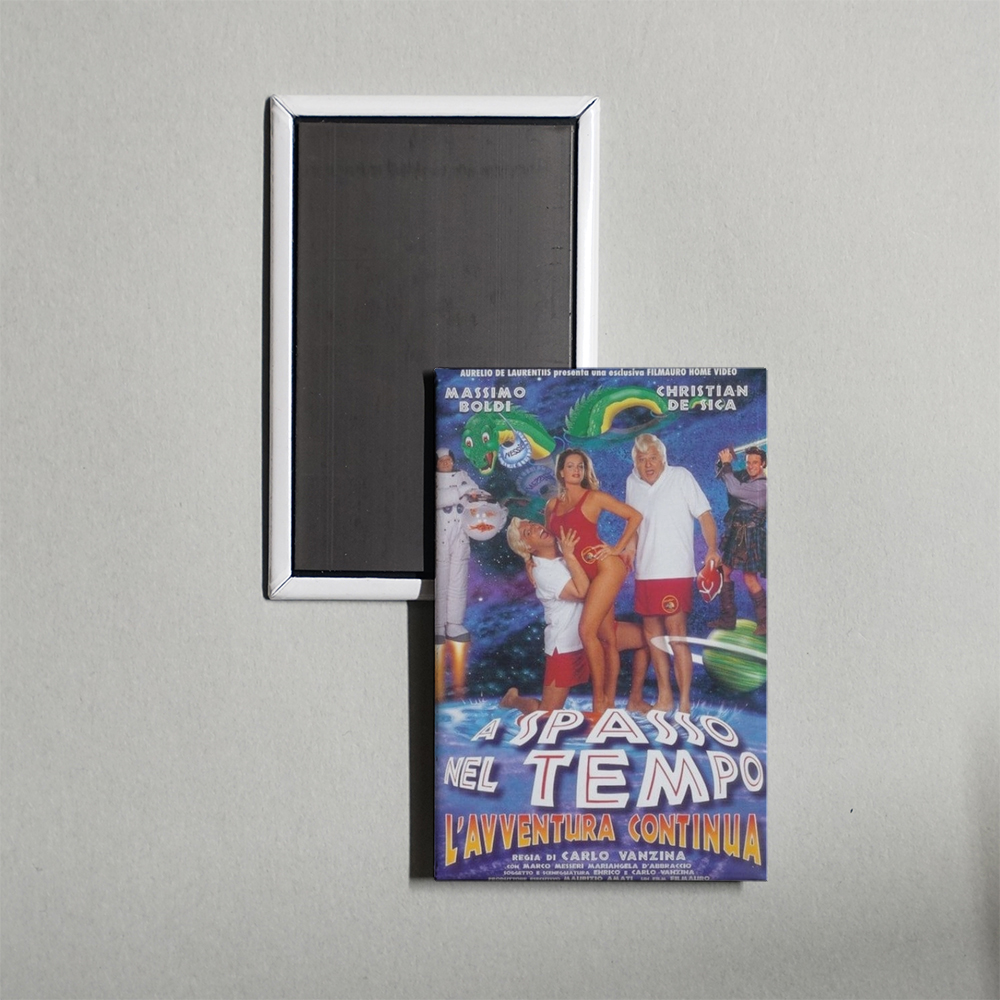 A Walk in Time - The Adventure Continues Mini Movie Fridge Magnet