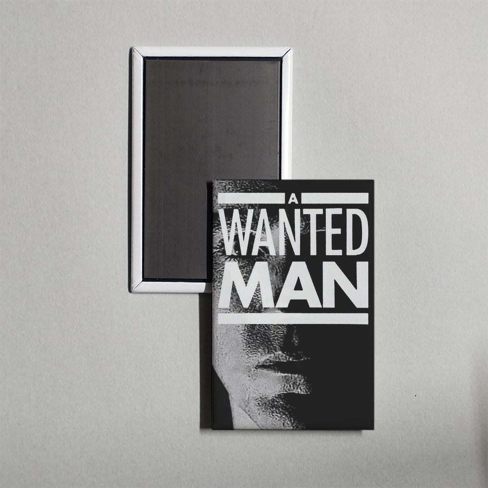 A Wanted Man TV Show Fridge Magnet