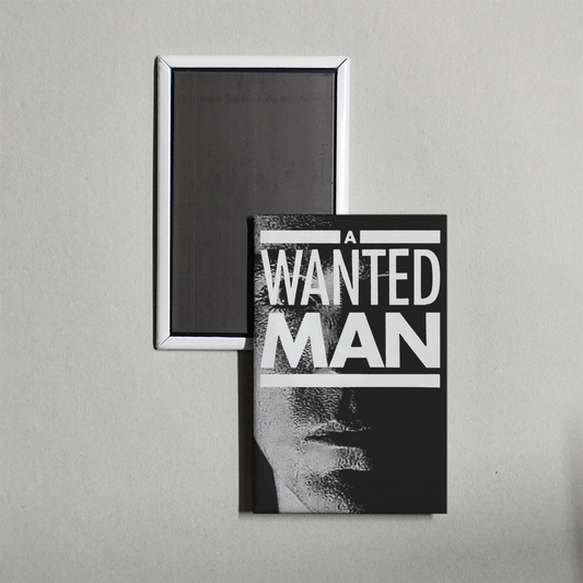 A Wanted Man TV Show Fridge Magnet