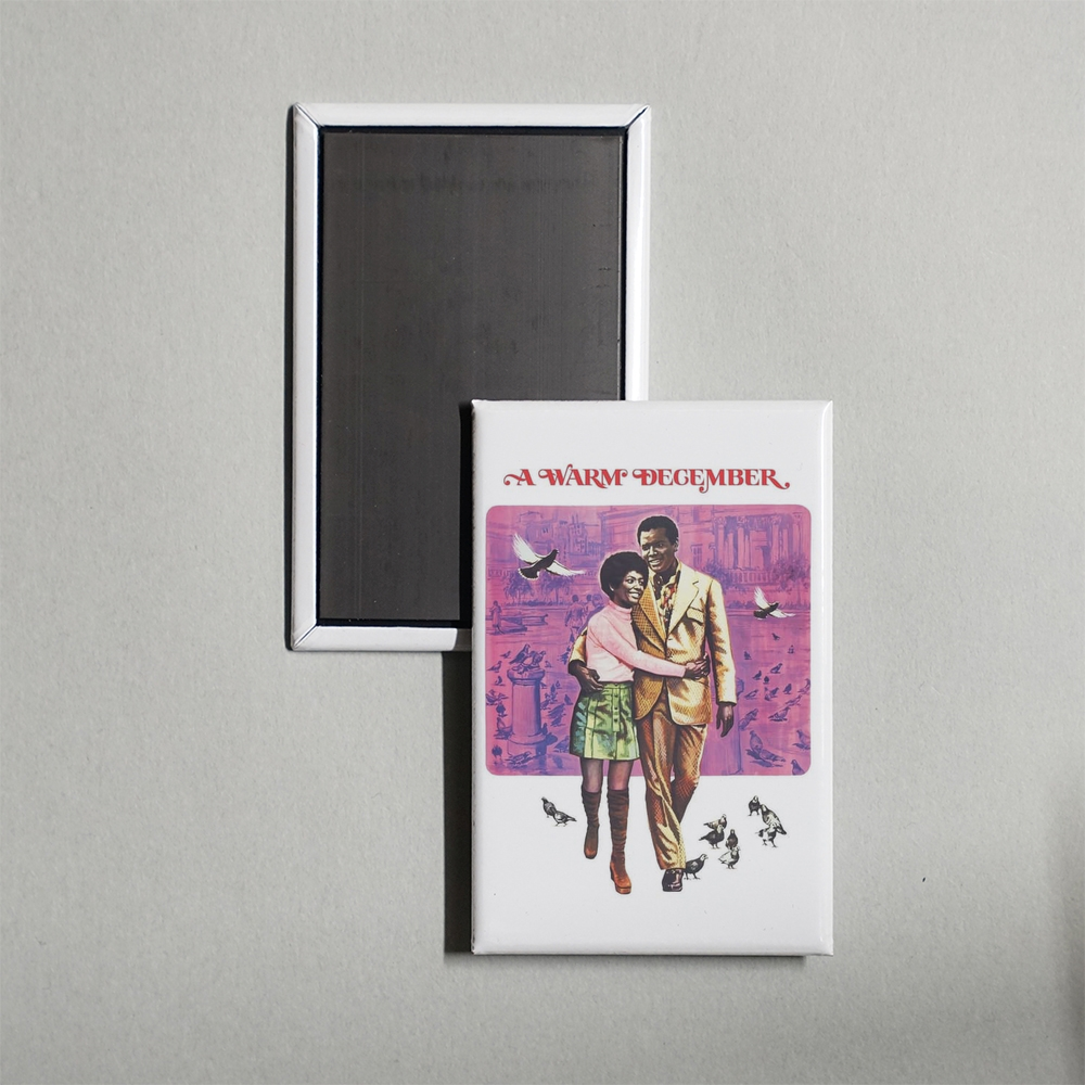 A Warm December Mini Movie Fridge Magnet