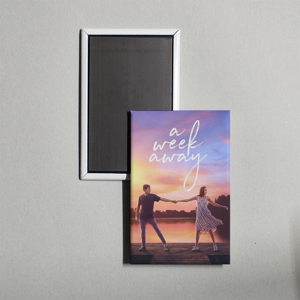 A Week Away Mini Movie Fridge Magnet