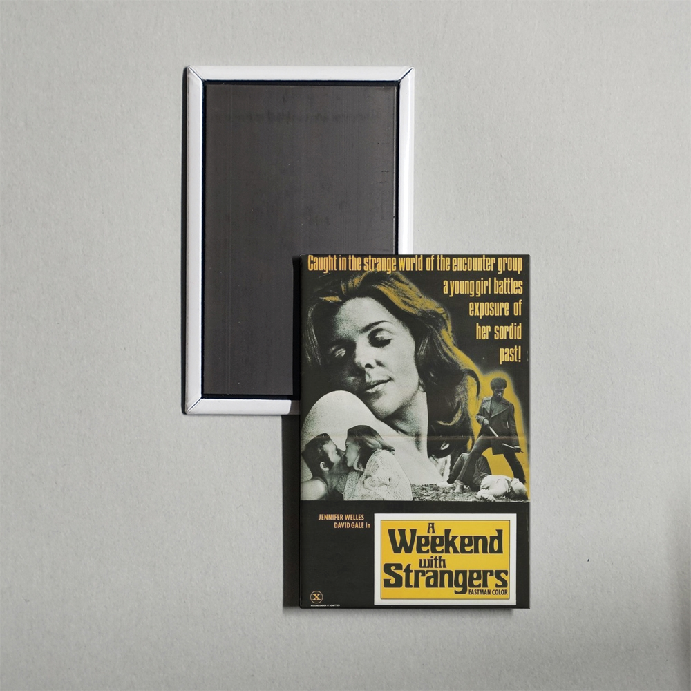 A Weekend with Strangers Mini Movie Fridge Magnet