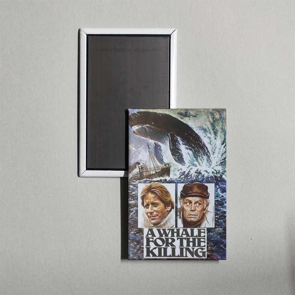 A Whale for the Killing Mini Movie Fridge Magnet