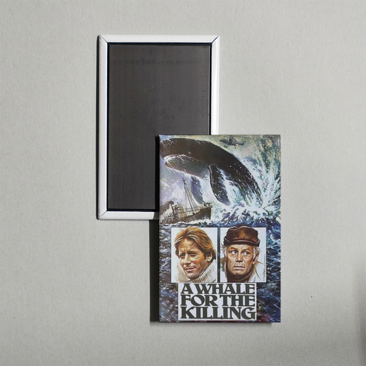 A Whale for the Killing Mini Movie Fridge Magnet