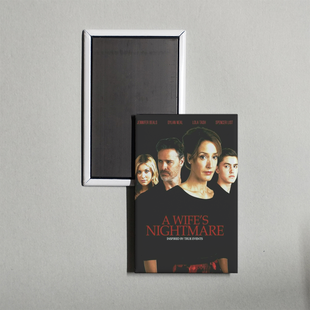 A Wife's Nightmare Mini Movie Fridge Magnet