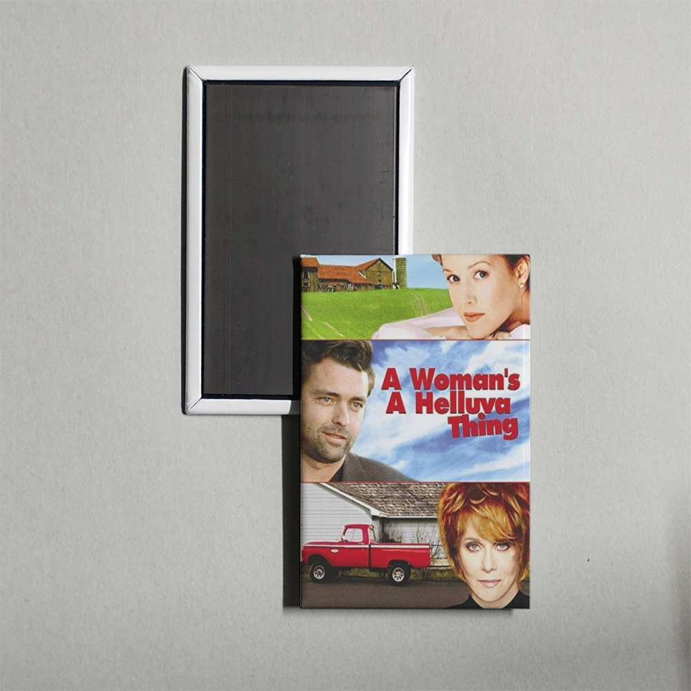 A Woman's a Helluva Thing Mini Movie Fridge Magnet