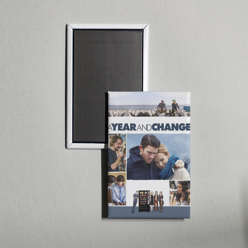 A Year and Change Mini Movie Fridge Magnet