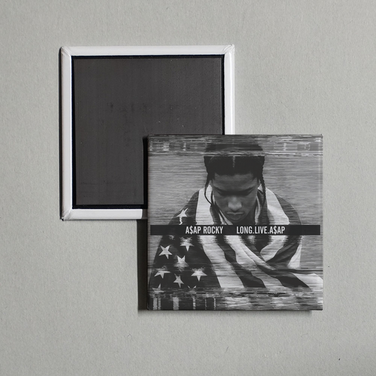 A$AP Rocky - LONG.LIVE.A$AP (Deluxe Version) Album Cover Fridge Magnet