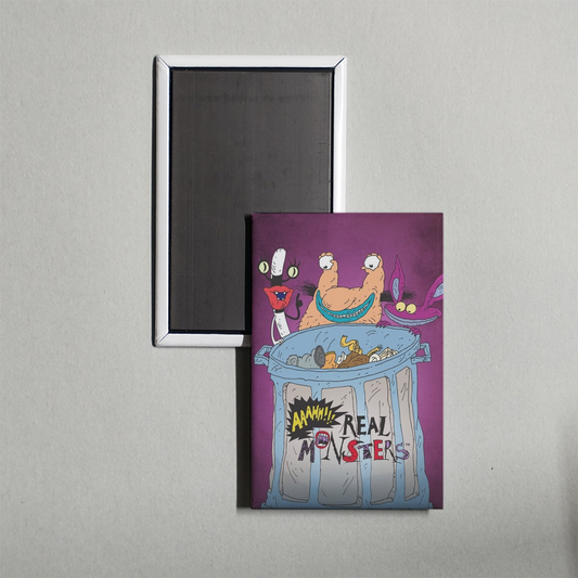 Aaahh!!! Real Monsters TV Show Fridge Magnet