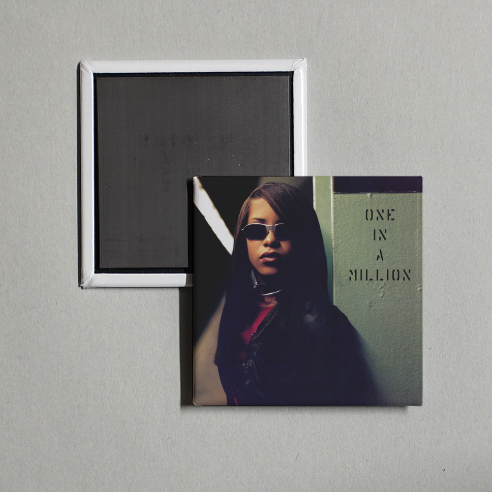 Aaliyah - One In A Million Album Cover Fridge Magnet
