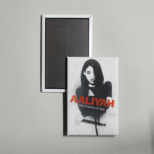 Aaliyah The Princess of R&B Mini Movie Fridge Magnet