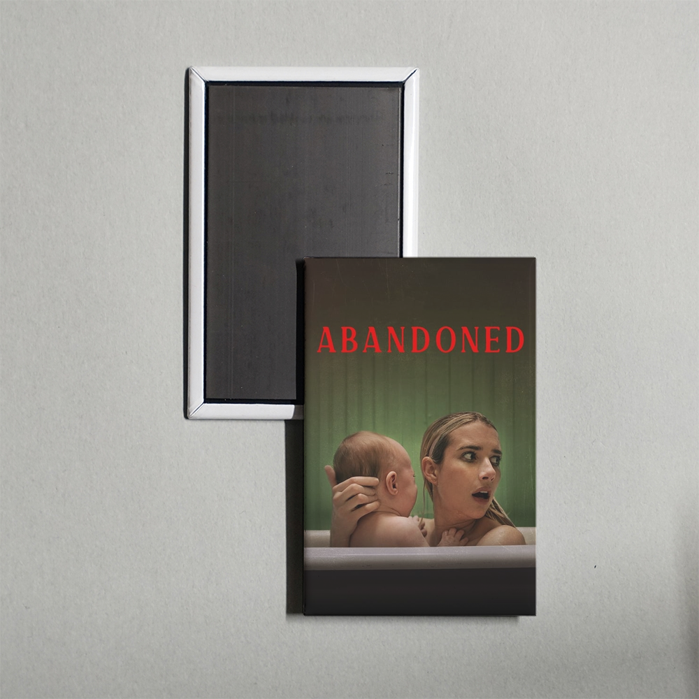 Abandoned Mini Movie Fridge Magnet
