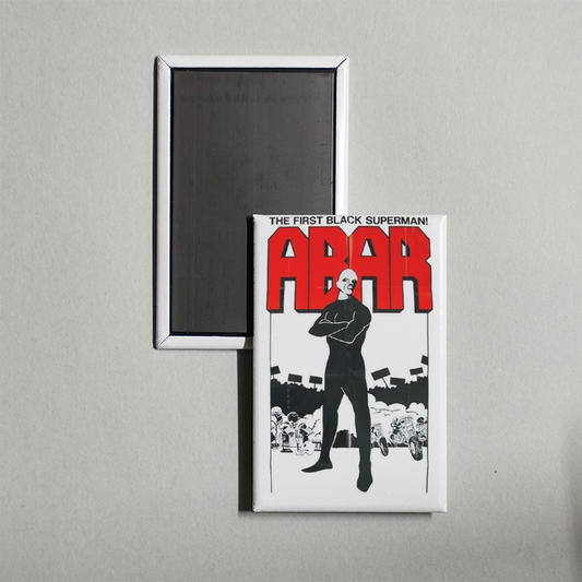 Abar, the First Black Superman Mini Movie Fridge Magnet