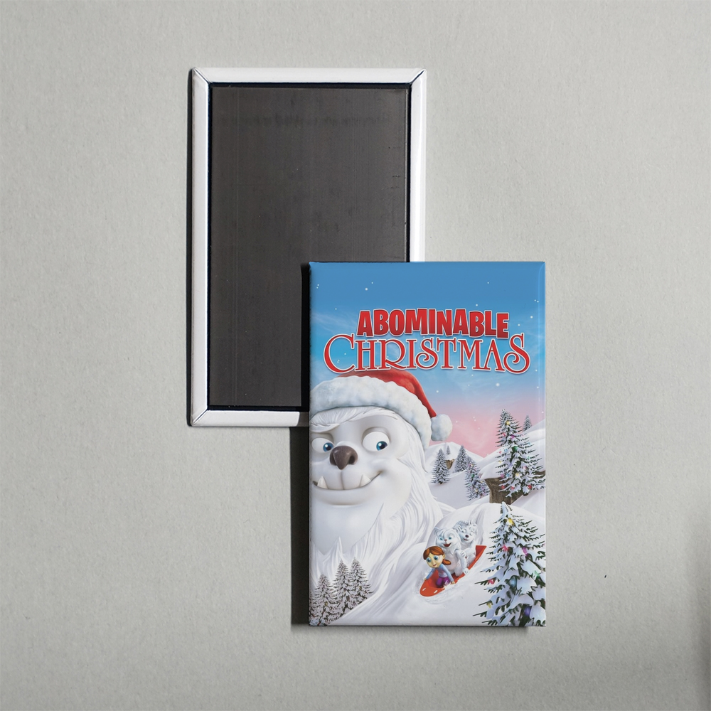 Abominable Christmas Mini Movie Fridge Magnet