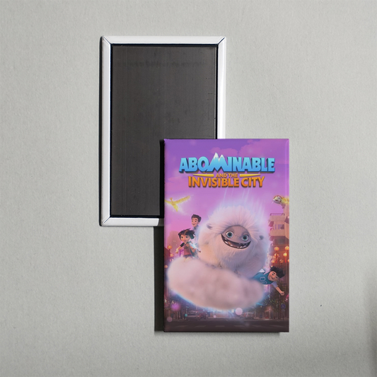 Abominable and the Invisible City TV Show Fridge Magnet