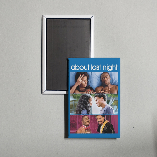 About Last Night Mini Movie Fridge Magnet