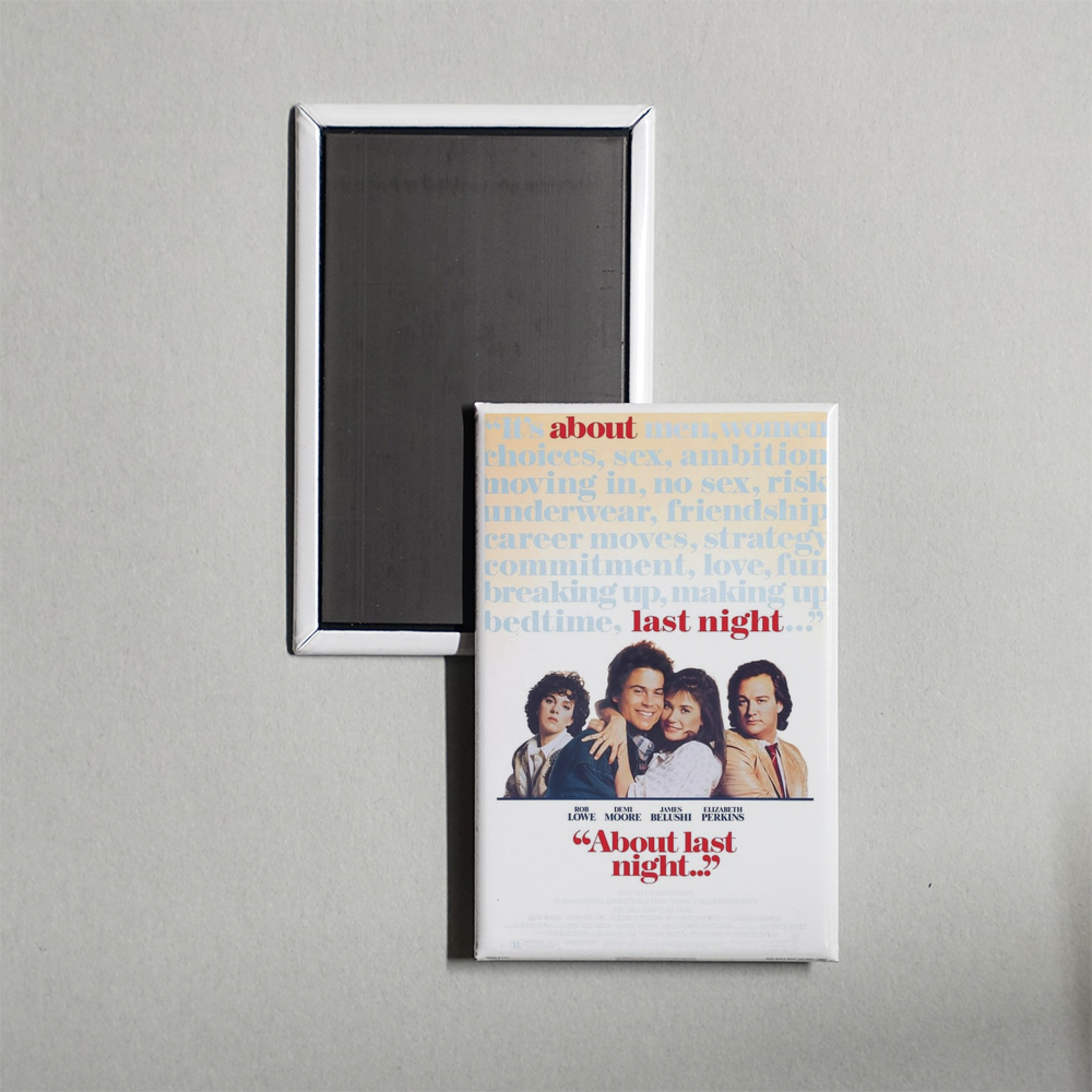 About Last Night... Mini Movie Fridge Magnet
