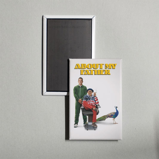 About My Father Mini Movie Fridge Magnet