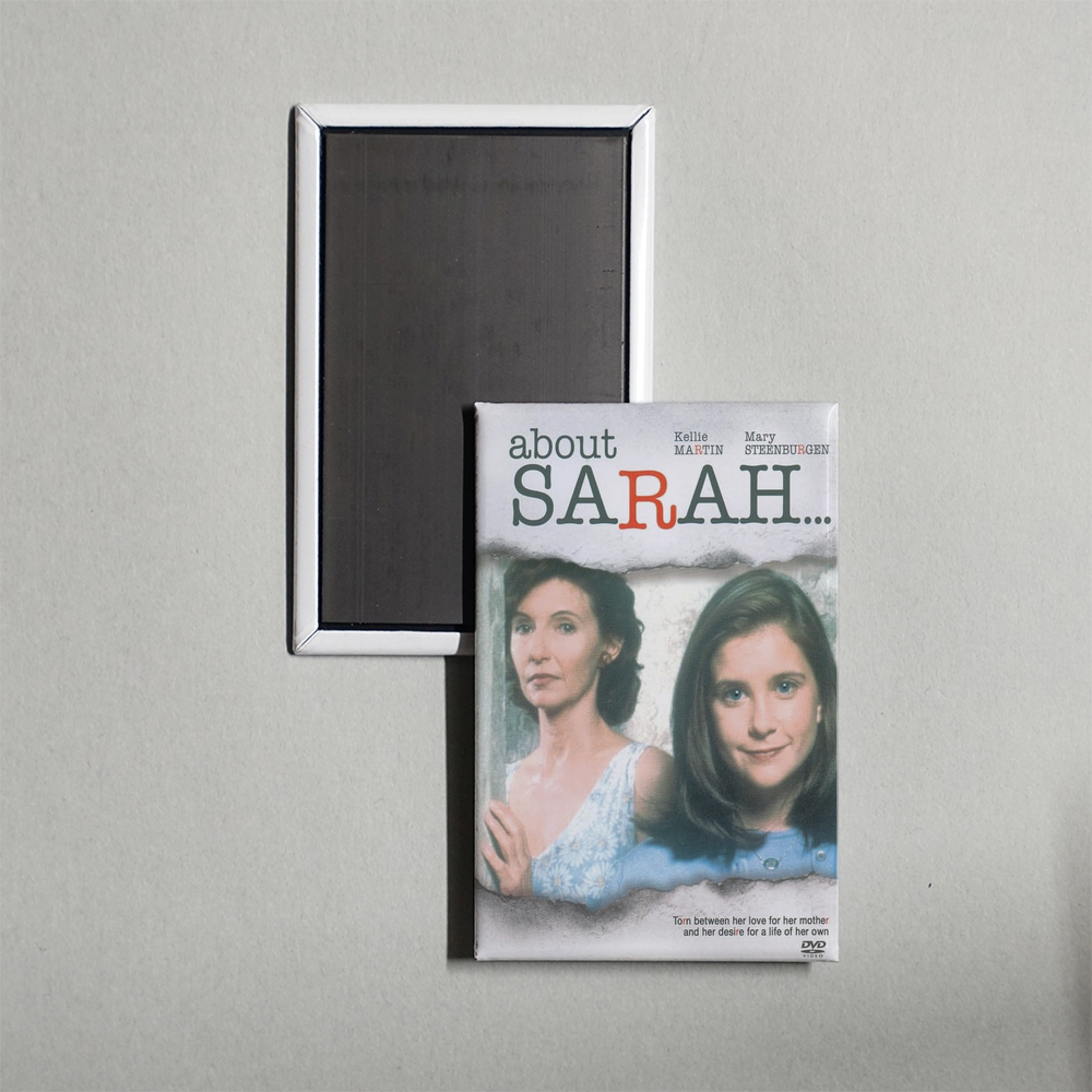 About Sarah Mini Movie Fridge Magnet
