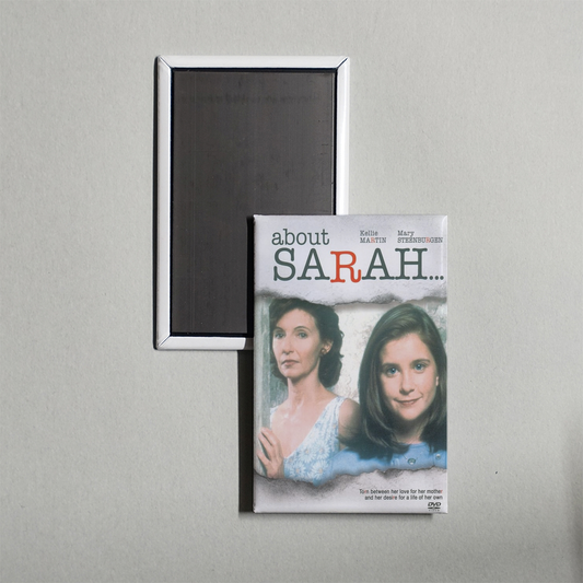 About Sarah Mini Movie Fridge Magnet