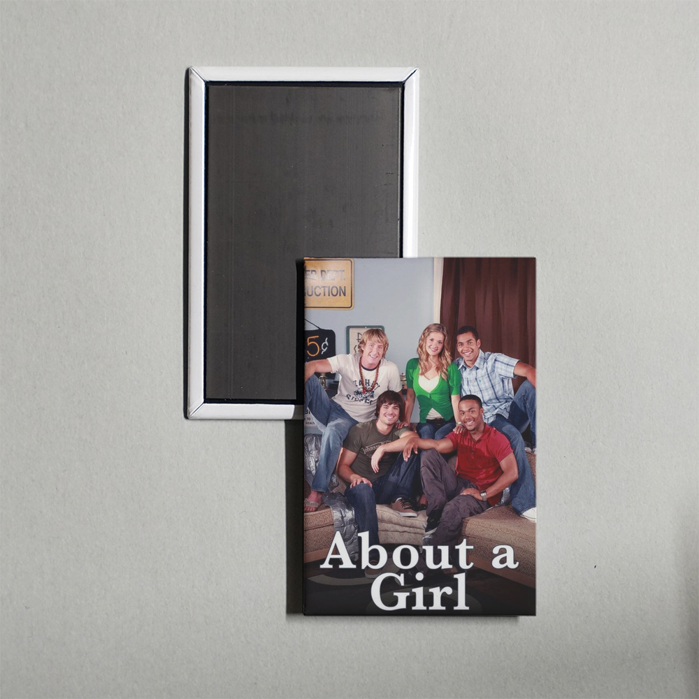 About a Girl TV Show Fridge Magnet