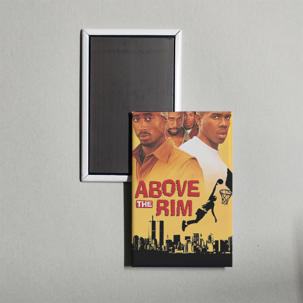 Above the Rim Mini Movie Fridge Magnet