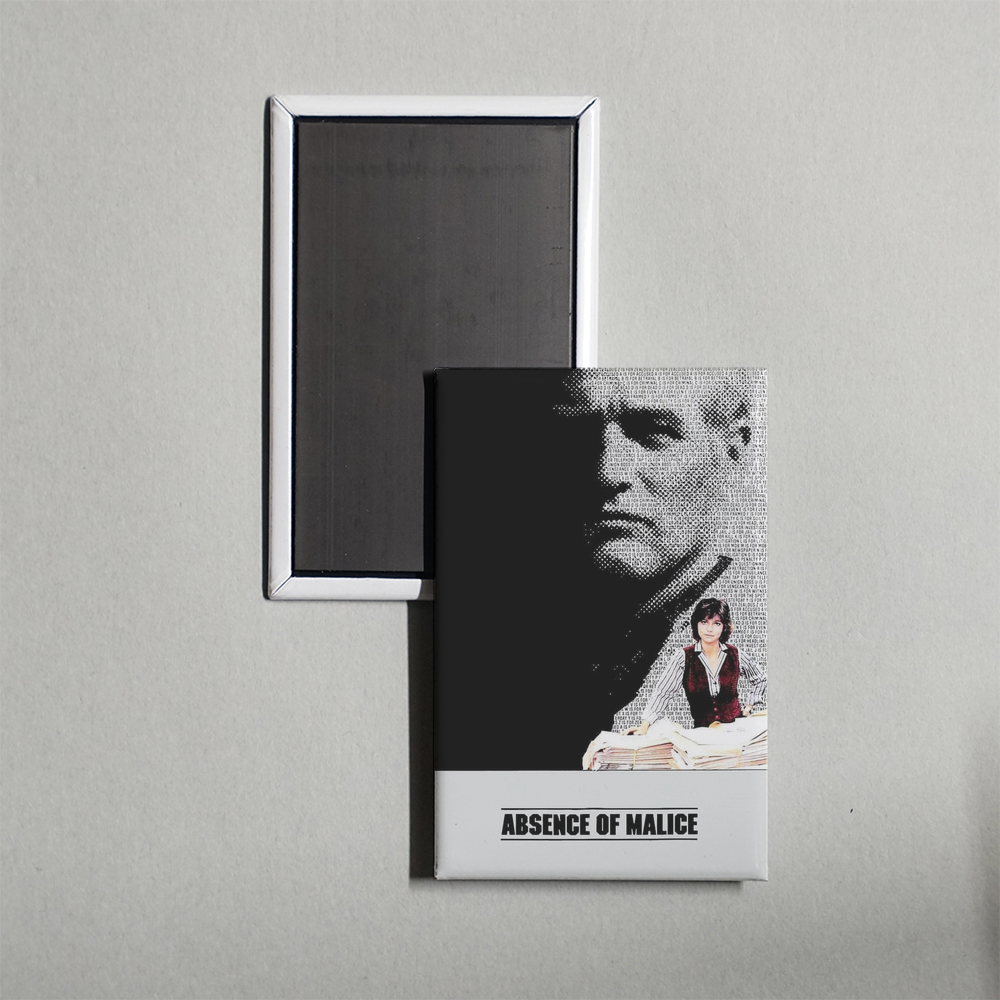 Absence of Malice Mini Movie Fridge Magnet