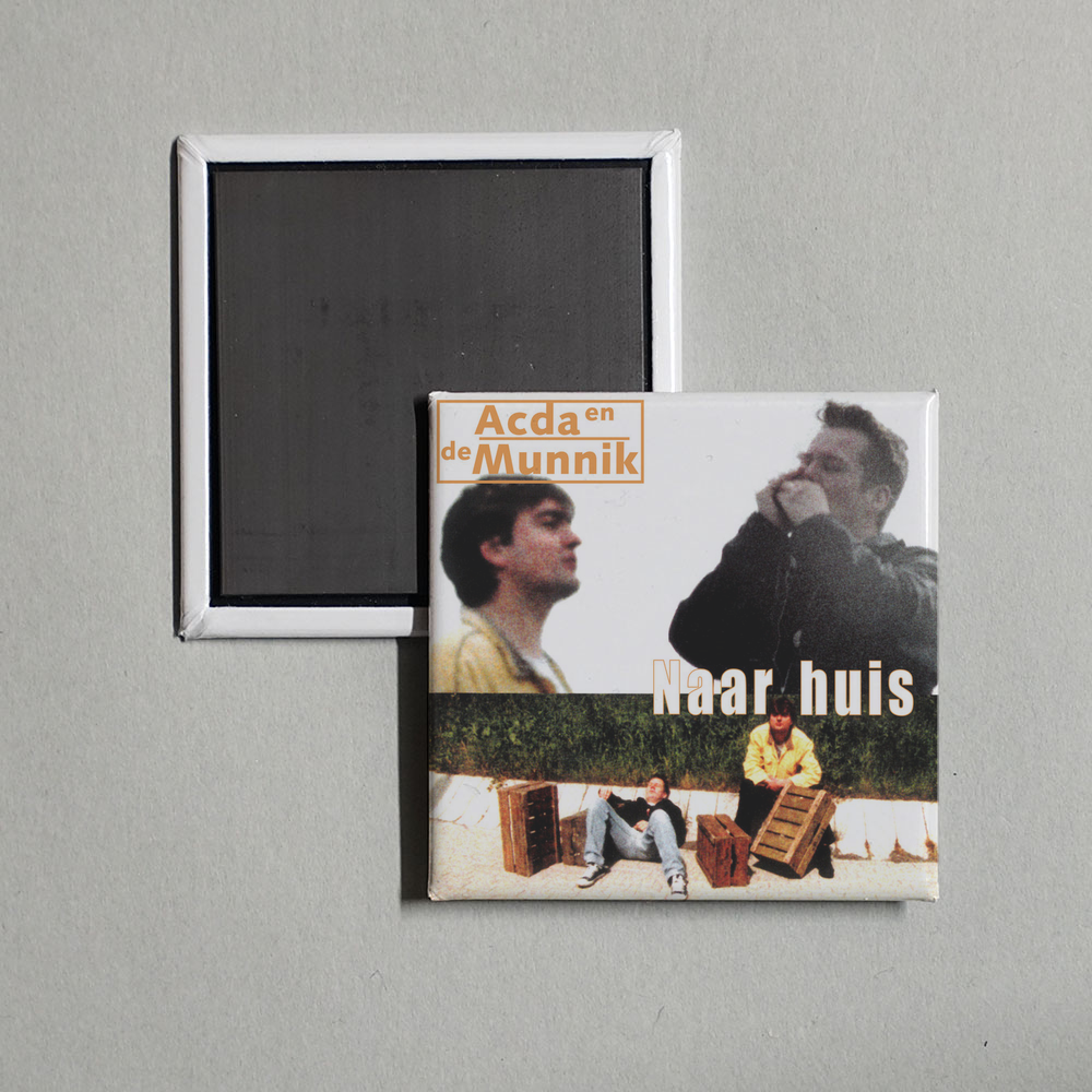 Acda en de Munnik - Naar Huis Album Cover Fridge Magnet