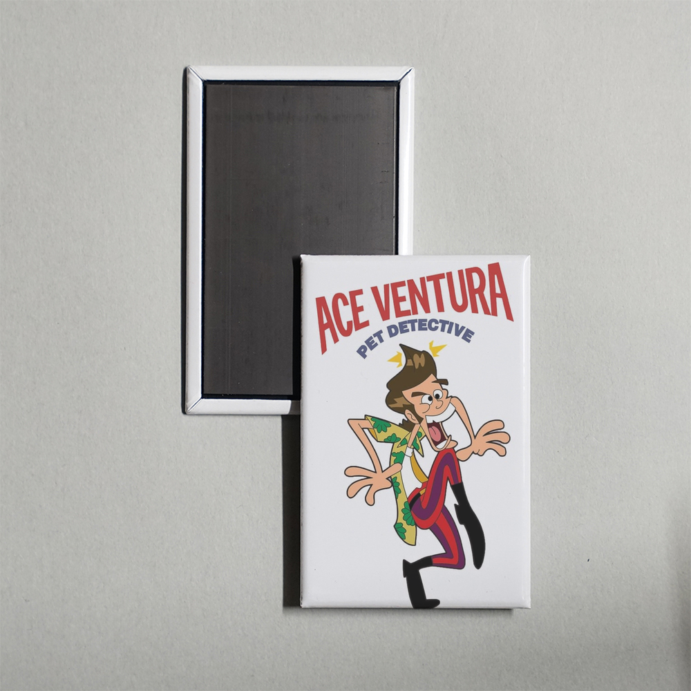 Ace Ventura Pet Detective TV Show Fridge Magnet