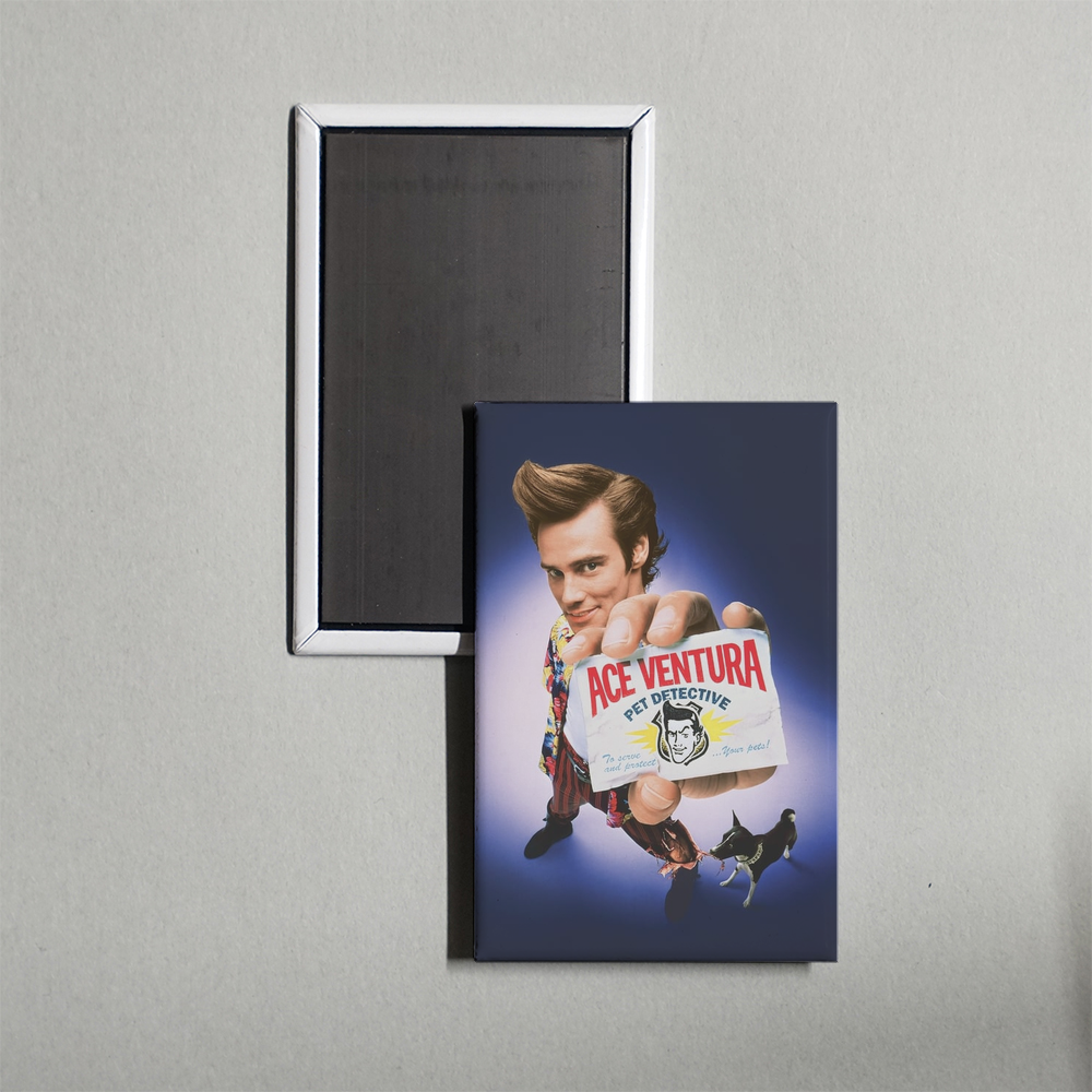Ace Ventura Pet Detective Mini Movie Fridge Magnet