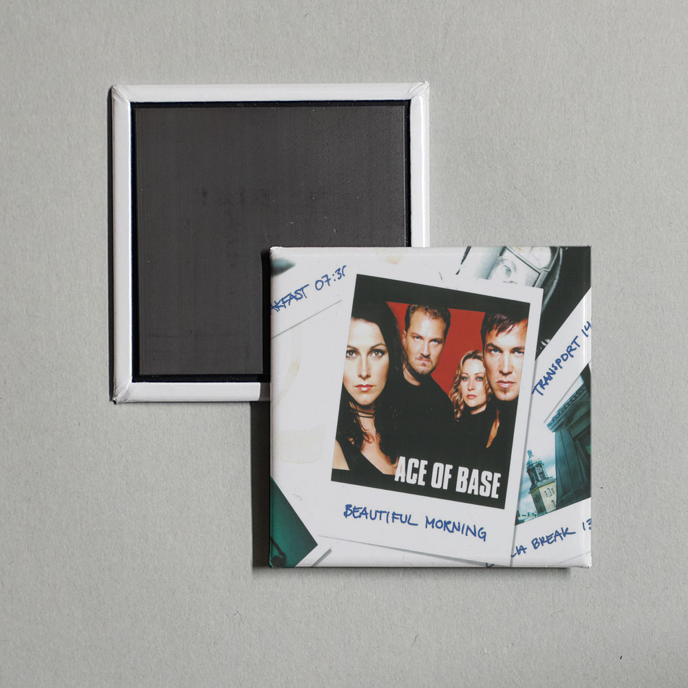Ace of Base - Beautiful Morning Album Cover Fridge Magnet