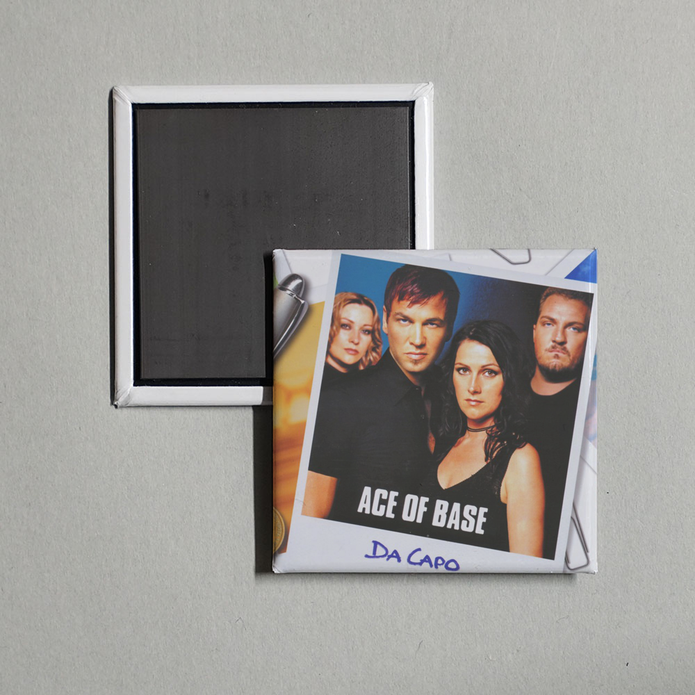 Ace of Base - Da Capo Album Cover Fridge Magnet