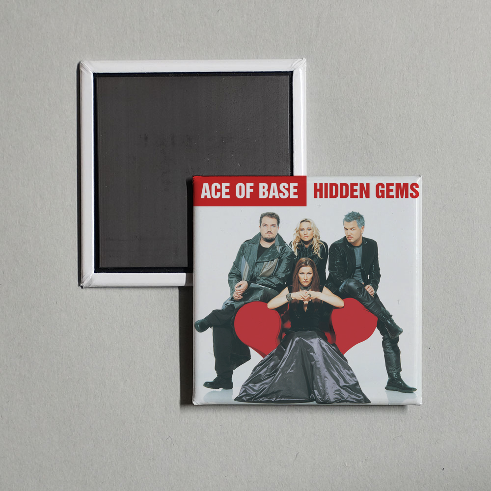 Ace of Base - Hidden Gems Album Cover Fridge Magnet