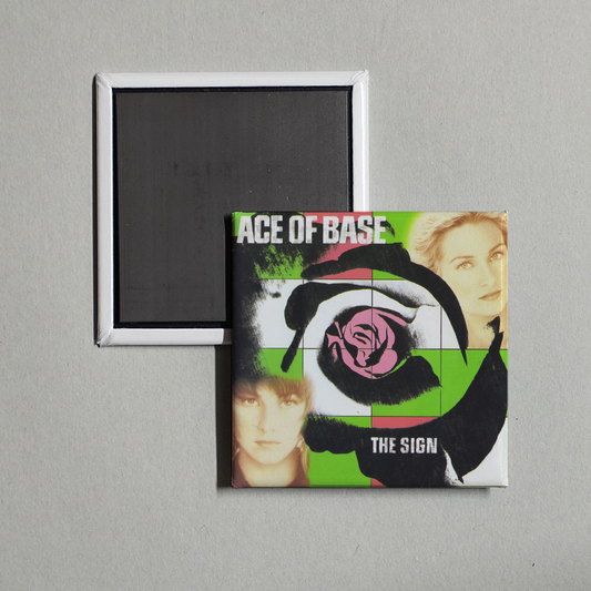 Ace of Base - The Sign Album Cover Fridge Magnet