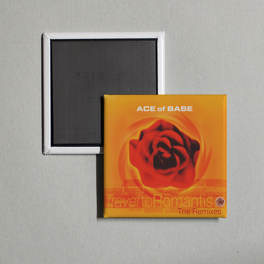 Ace of Base - Travel to Romantis (The Remixes) Album Cover Fridge Magnet