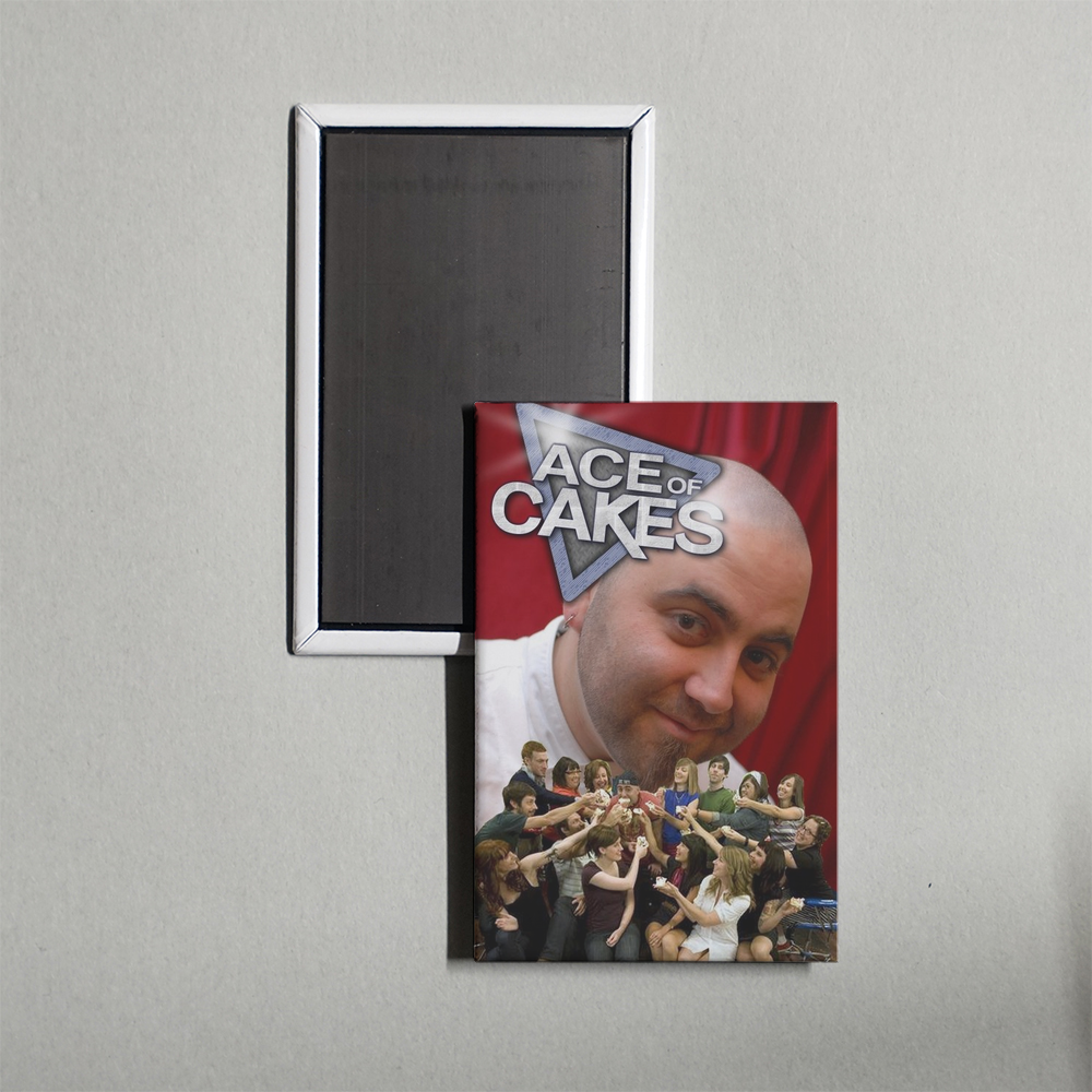 Ace of Cakes TV Show Fridge Magnet