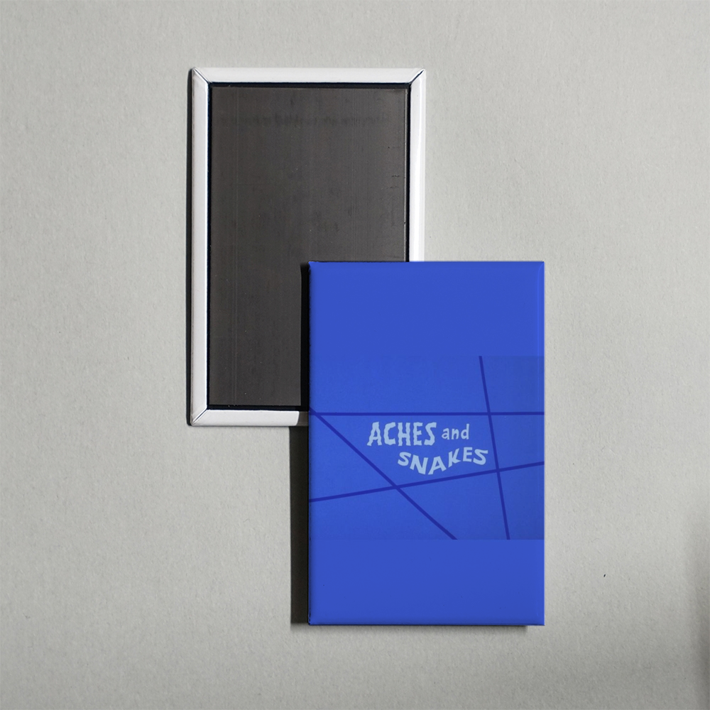 Aches and Snakes Mini Movie Fridge Magnet